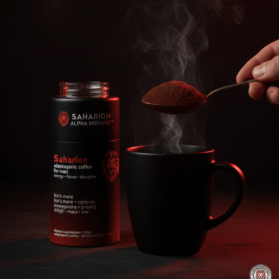 Saharion — Café Adaptogène Alpha™