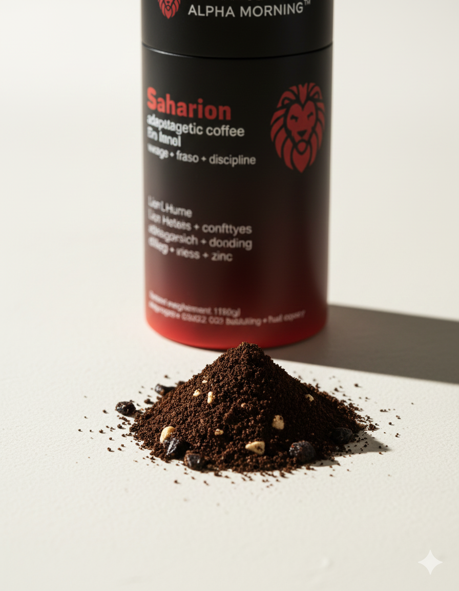 Saharion — Alpha Morning™ Adaptogenic Coffee