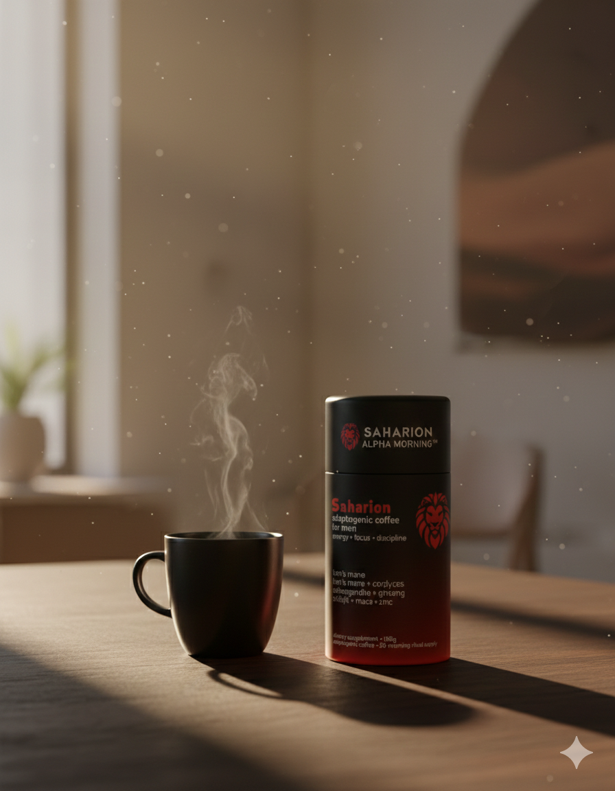 Saharion — Alpha Morning™ Adaptogenic Coffee