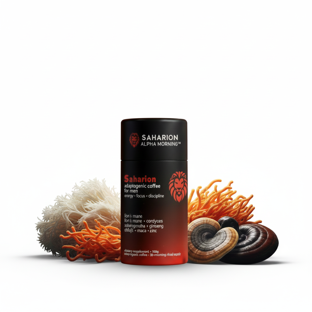 Saharion — Café Adaptogène Alpha™